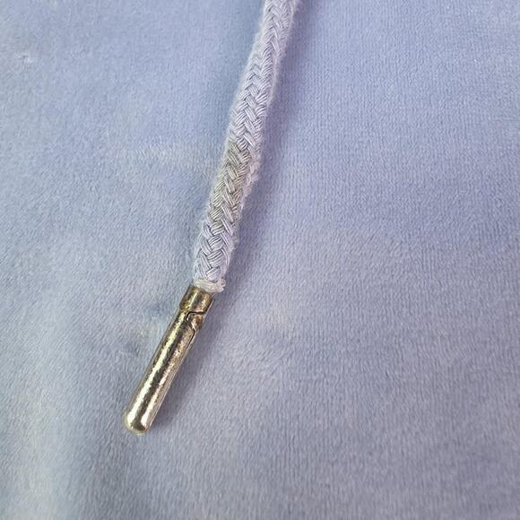 PINK Victoria's Secret Pullover Women's Large Fleece Velour Quarter Zip Pocket - Picture 4 of 16